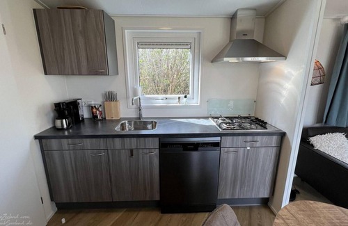 Meliskerke House | Child friendly 6-person mobile home on a farm campsite near Zoutelande