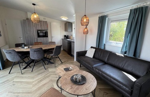 Meliskerke House | Child friendly 6-person mobile home on a farm campsite near Zoutelande