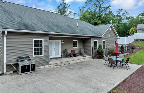 Cresco House | Chip's Pocono Escape | Pool w/Slide | Hot tub