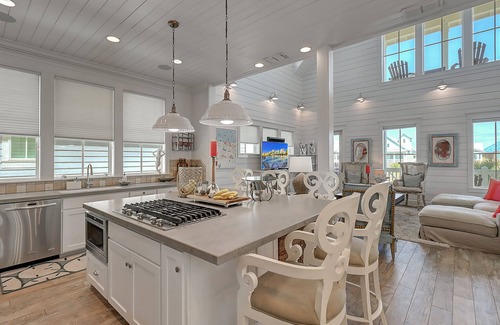 Cinnamon Shore House | Cinnamon Shore Home w/Shabby-Chic Style, All King Beds & Nearby Dune Pool