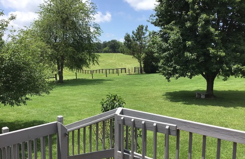 Stamping Ground Apartment | Circle F Acres: Comfortable, Rural Setting, ARK, Distilleries, Pet friendly