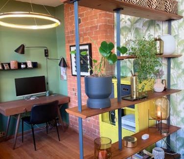 Birmingham City Centre Apartment | City Penthouse with 3 floors , Super King Bed , with secret garden