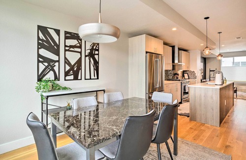 West Colfax House | City Skyline Views: Upscale Denver Townhome