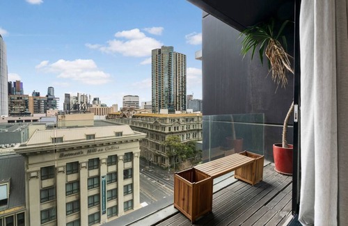 Melbourne Central Business District Apartment | City View Central Balcony Abode by Southern Cross