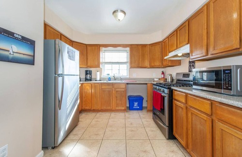 Ironbound District Apartment | CityLuxe Modern 3BR Near NYC + Free Parking.
