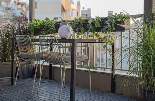 Pangrati Apartment | Cityscape Elegance Loft in Athensnn