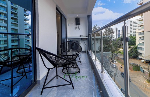 Lavington Apartment | Cityscape Haven: Modern and Spacious 1 bedroom Apartment in Kileleshwa.