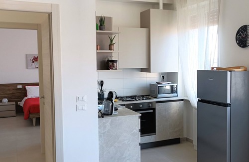 Sud-Ovest Apartment | Civico40 Bright apartment with balconies and private garage