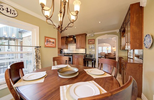 Central Oklahoma City House | Classic Luxury Tutor and Garden Studio with Private Backyard