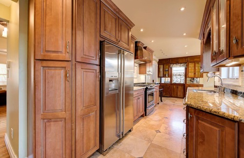 Central Oklahoma City House | Classic Luxury Tutor and Garden Studio with Private Backyard