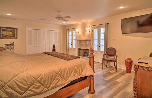 Lafayette House | Classy Lafayette Retreat w/ Game Room + Yard!