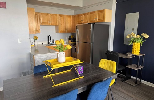 Downtown Cleveland Apartment | CLE Downtown Stay - Walk to Games & Dining
