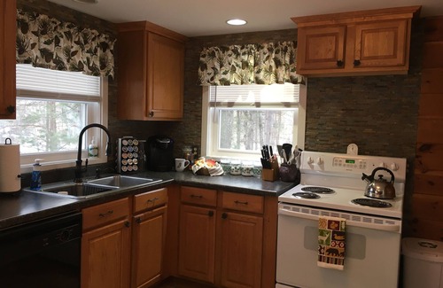 Mancelona Cabin | Clean, cozy lakefront cottage 1/2 mi from Blue Bear ORV and snowmobile trail