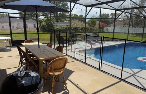 Kissimmee House | Clean House - BBQ + Pool - Billiards Near Disne