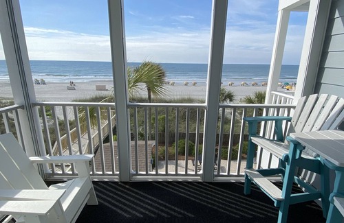 Myrtle Beach Villa | CLEAN! On the Beach! Best Views! FREE Beach Gear!