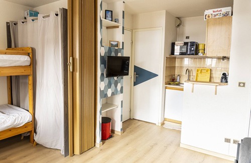 Allos Apartment | Close to the ski slopes, mountain view studio for 4 ppl