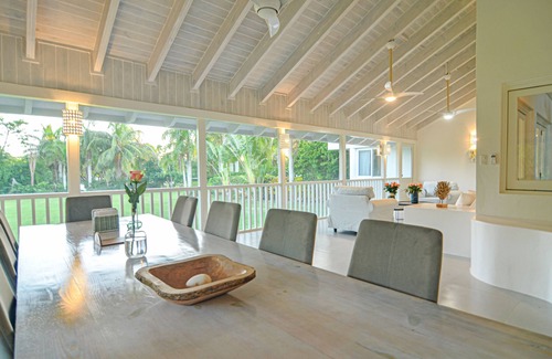 Casa de Campo Villa | Closest villa in Casa to Minitas Beach with private pool, garden, screened patio