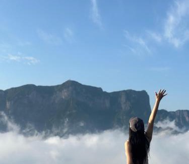 Yongding House | Cloudspire Haven-Cliffside Coffee-Beautiful Sunrise