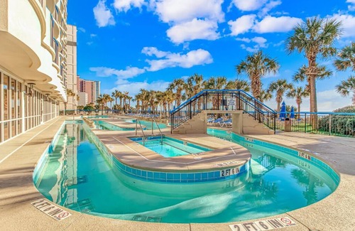 Myrtle Beach Condo | Coastal 1 Bedroom Condo-Stunning Oceanfront Views- Boardwalk 639