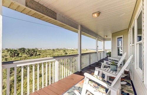 Terramar Beach House | Coastal Bliss awaits! Enjoy soft breezes and stunning views of the beach and bay