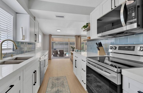 East Naples House | Coastal Cabana - Private pool & 2 miles to Beach!