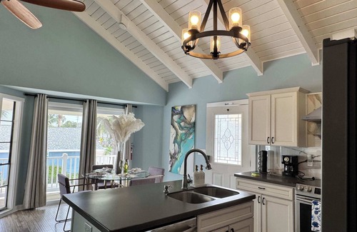 Indian Rocks Beach House | Coastal Gem - Steps to Beach & Sunset Views & Best Location