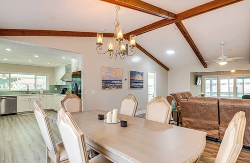 Palm Harbor House | Coastal Gem w/Private Boat Dock in Palm Coast!
