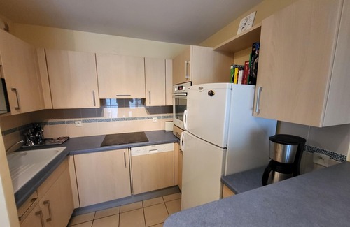 Les Sables d'Olonne Apartment | Coastal Haven: 2BR Apartment w/Mezzanine, Garage, Steps from Beach, Near Amenities