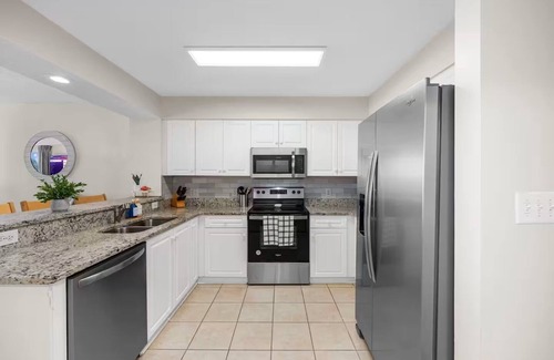 Ocean Drive Condo | Coastal Palm - Panoramic Views - Indoor & Outdoor Pool, Lazy River & Hot Tub