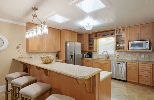 Gulf Pines House | Coastal Soul - Secluded Lakefront Home with Private Pool Area & Golf Cart