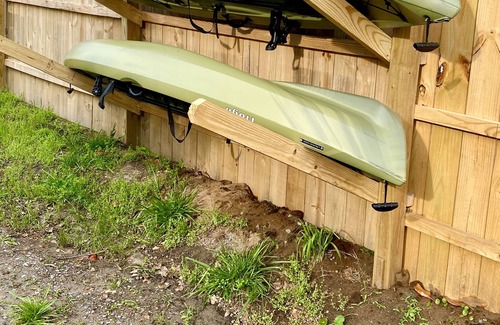 Morehead City RV Rental | Coastal Tiki Hideaway: Campsite #1, 30 Amp, Full Hook-up