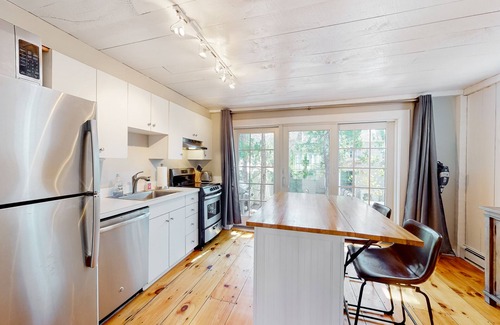 Mashpee House | Coastal townhome with easy beach access, beach gear, balconies, grill, W/D, & AC