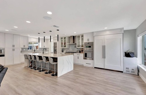 Stuart House | Coastal Waterfront Retreat with Private Dock, walking distance to District Table