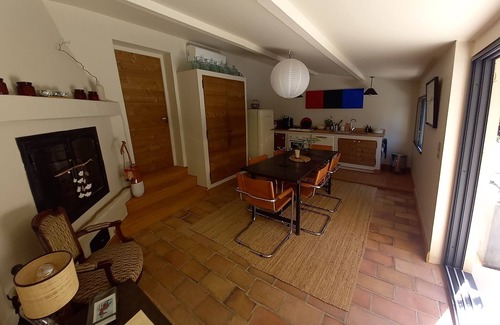 Saint-Marcellin-les-Vaison Apartment | Cocon zen Dans un Oasis de Verdure