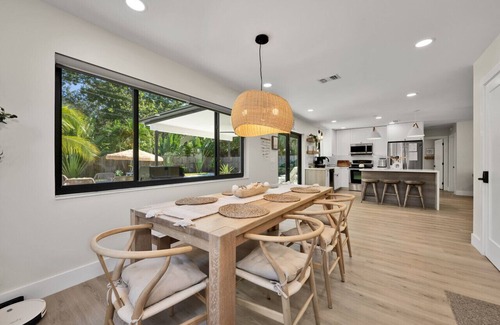 Deerfield Beach House | Coco Loco Oasis: Boho-Luxe Escape with Saltwater Pool Near Deerfield Beach!