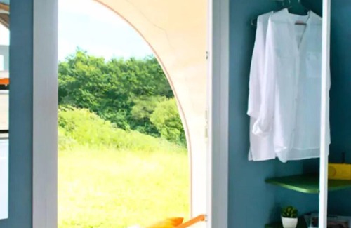 Locmaria-Berrien House | Coco Sweet 11 m2 - 1 Bedroom - with covered terrace/without bathroom 2 persons