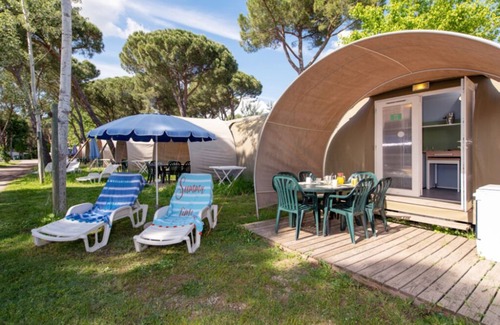 Tuoro sul Trasimeno Resort | Coco Tent - Two Bedroom Resort, Sleeps 4