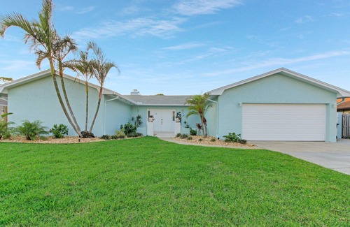 Cocoa Beach House | Cocoa Beach Bliss-Pool-Game room-Walk to Beach