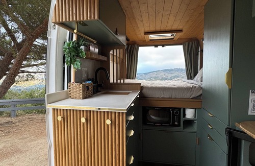 Seaside RV Rental | COCON Van Life | Free Aquarium Tix Laguna Seca Racing Fort Ord Hiking Trail