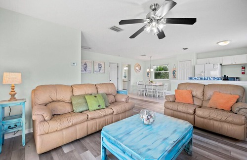 Indialantic House | Coconut Cabana - 6/4 Two Unit Duplex - Both Sides - Steps to the Beach