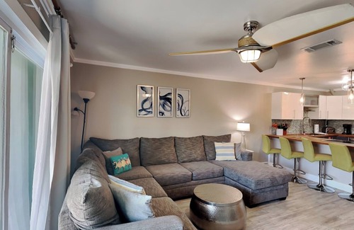 Pensacola Beach House | Coconut’s Beach House | 2BD/1.5BA | Steps to Beach, Lake View + Outdoor Shower
