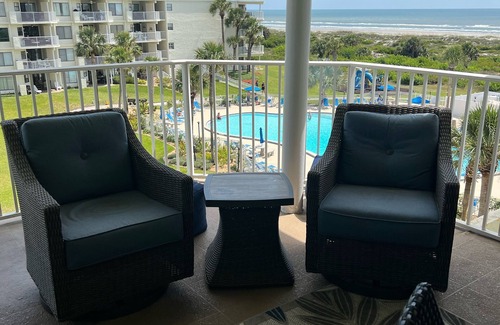 Butler Beach Condo | Colony Reef 1408, Clean,updated 3BR/2BA Ocean view Condo w/Private WiFi.