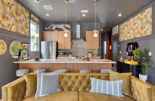 Talbot's Corner House | Colorful 4BR w/Artful Design, Dining & Easy Access to Broadway | Bloom House