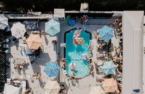 Tri-West House | Colorful One Bedroom Suite | Pool + Cabana | Bikes