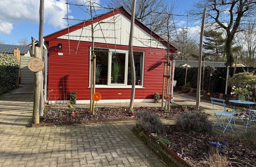 Krachtighuizen Ski Chalet | Colorful vacation home Squirrel with barrel sauna