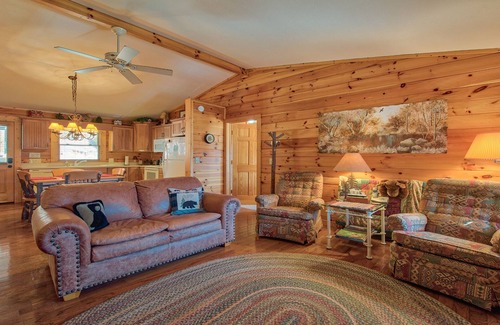 Maggie Valley Cabin | COLORS in NOV. OPENINGS Mt. Views, Attached Garage, Flat Paved Parking, Pet Fee.
