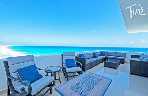 Zona Hotelera Condo | Combo #3120-Tim’s Ocean Condos– Beachfront 11br/9.5bth- Panoramic Stunning View!