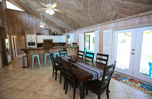 Cedar Lane House | Come and relax by the creek for your vacation!