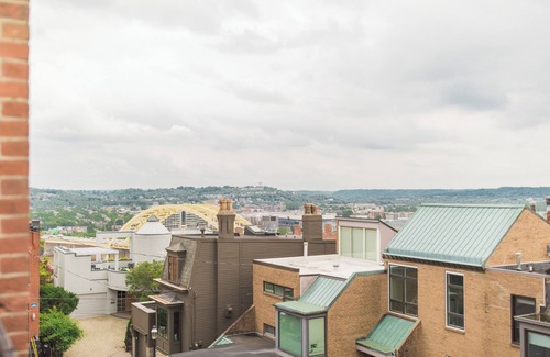 Mount Adams House | Come enjoy this bliss on top of the world! Views, high design, cozy, serene!