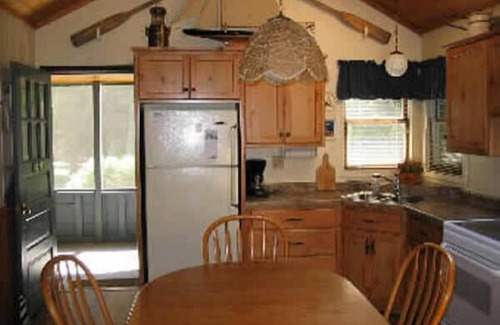 Baileys Harbor Cottage | Comfort and beauty tucked between the trees.